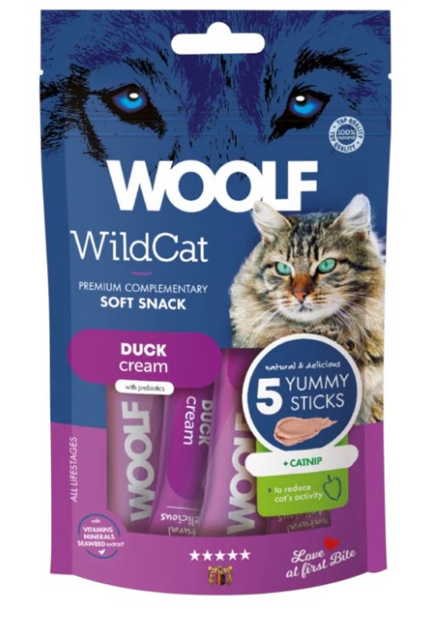 MAST WOOLF GATTO SOFT SNACK CREAM ANATRA 70GR
