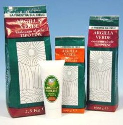 La Finestra sul Cielo Argilla Verde Ventilata Essiccata al Sole 500 g