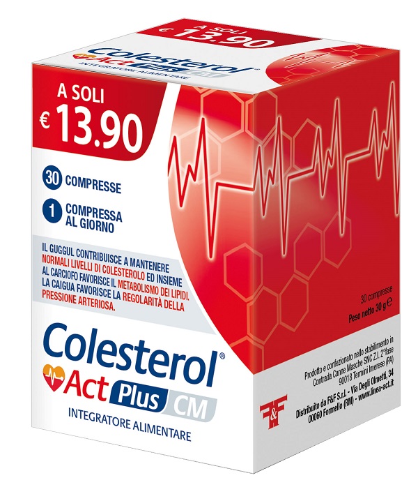 COLESTEROL ACT PLUS CM 30CPR COLESTEROL ACT PLUS CM 30CPR