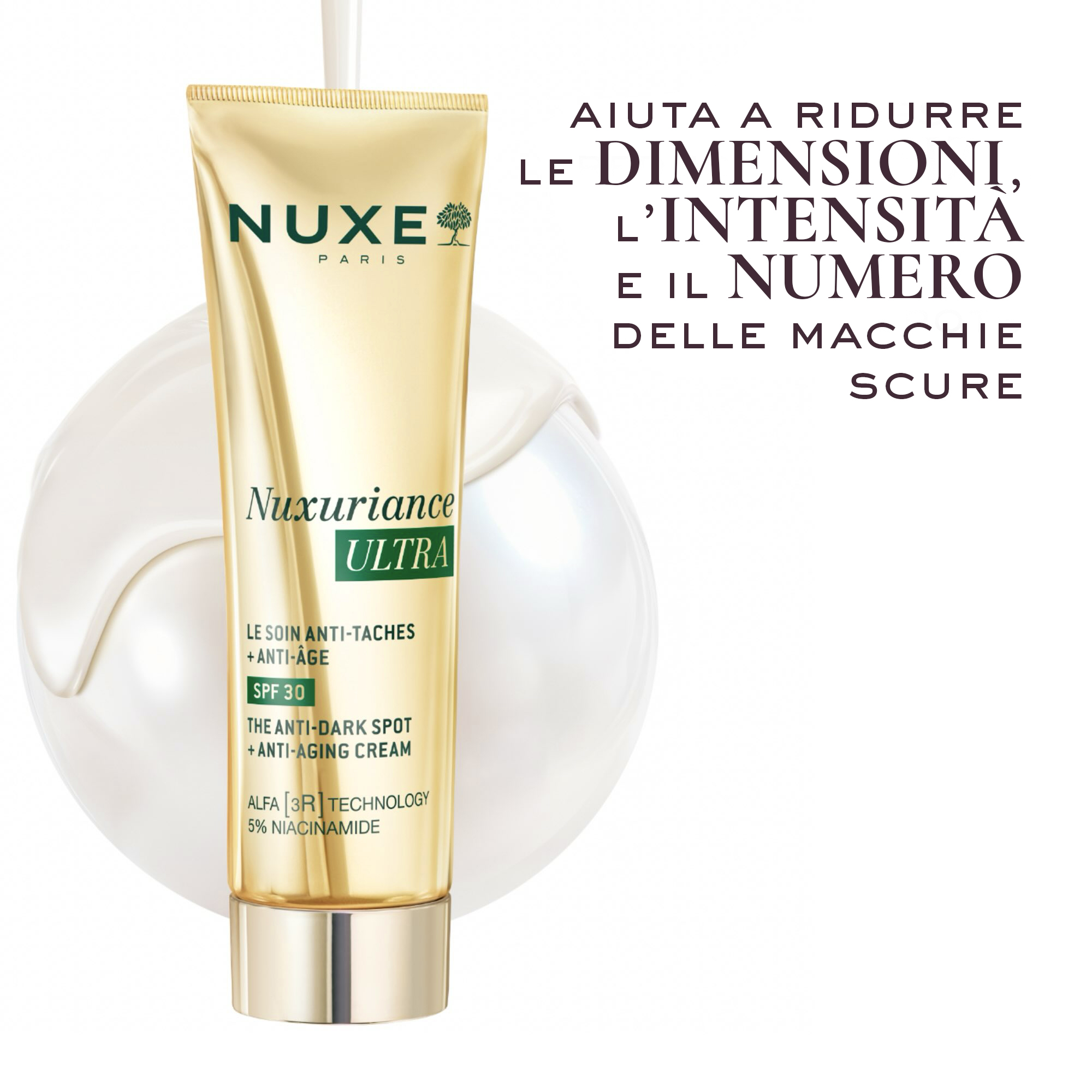 Nuxe - Nuxuriance Ultra - Crema SPF30 Anti-Macchie E Anti-Età 50 ml