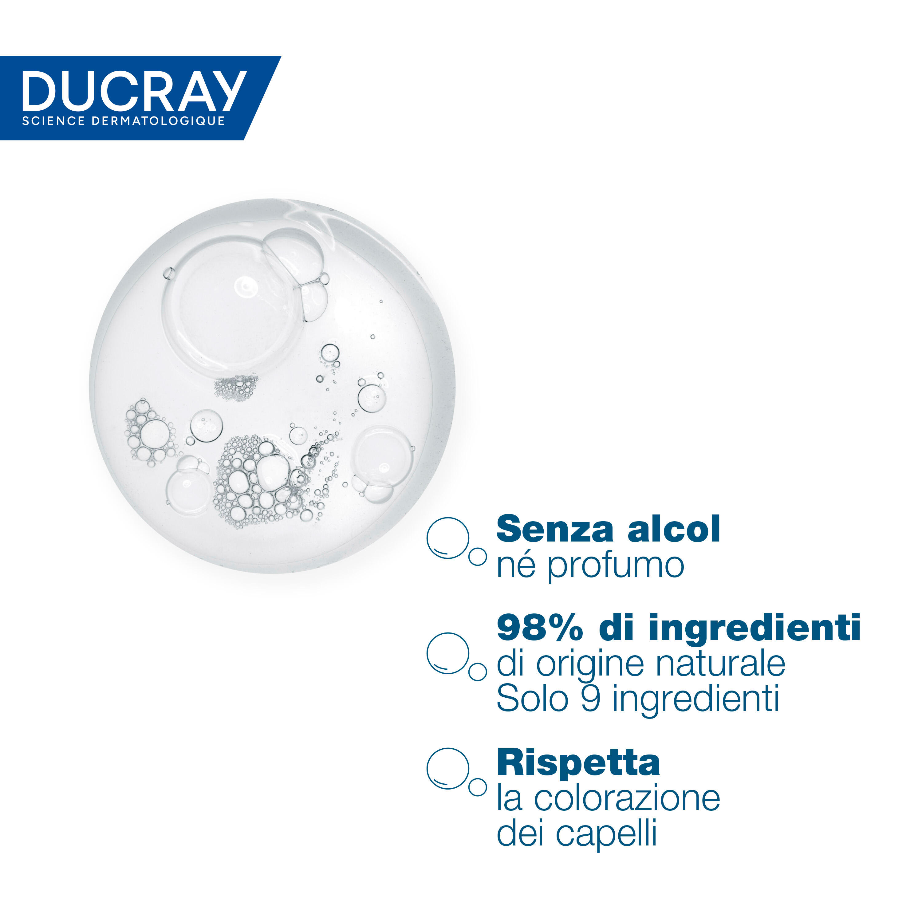Ducray Sensinol - Shampoo Trattante Per Cuoio Capelluto Sensibile E Reattivo 200 ml