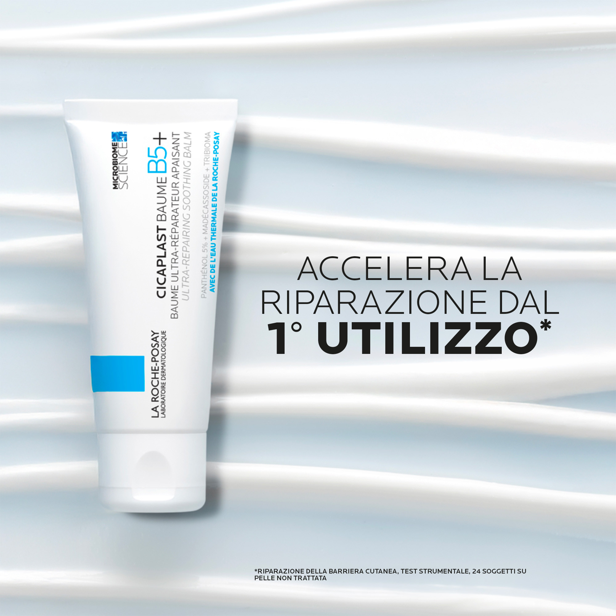 La Roche-Posay Cicaplast  - Baume B5+ Balsamo Lenitivo Ultra-Riparatore Per Pelle Sensibile, Arrossata O Fragilizzata 100 ml
