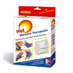 Hot Warmers Ricariche per Hot Neck e Hot Arthrosis 6 Bustine Hot Warmers Ricariche per Hot Neck e Hot Arthrosis 6 Bustine