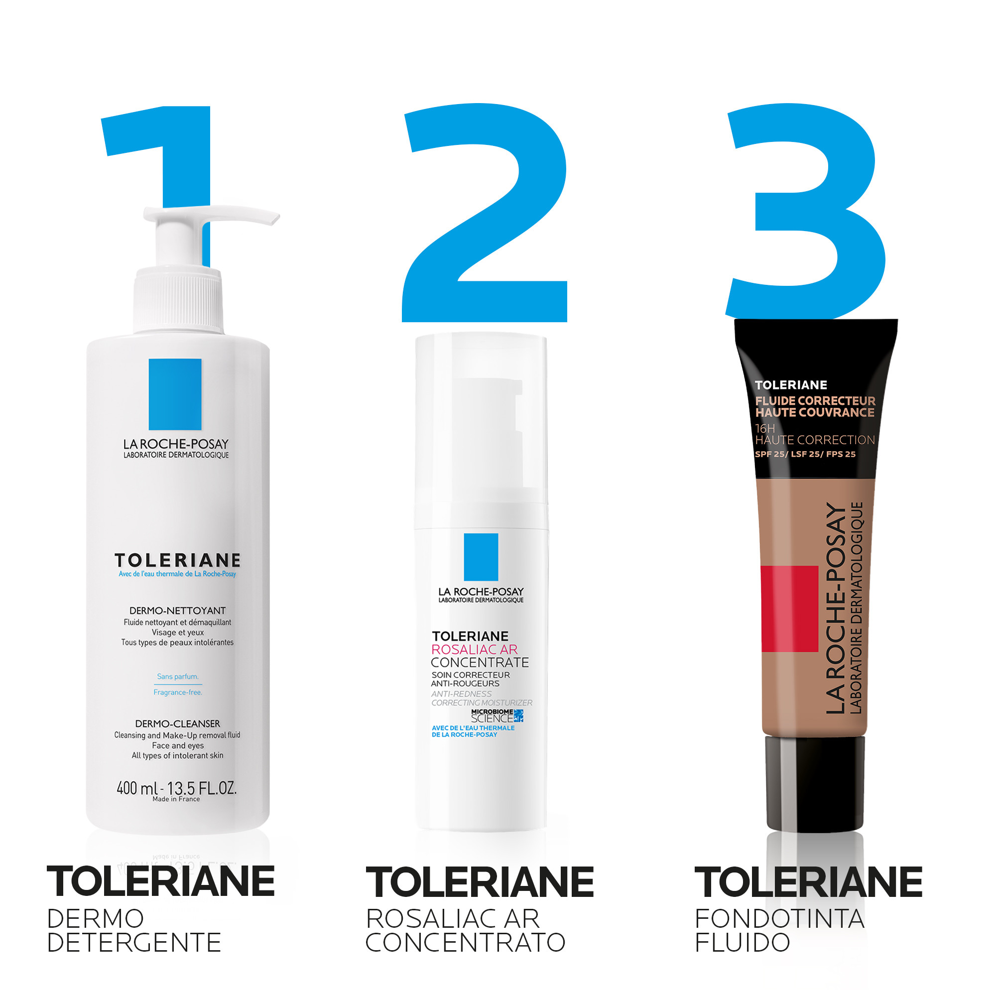 La Roche-Posay Toleriane - Fondotinta Fluido Ad Alta Coprenza N 15
