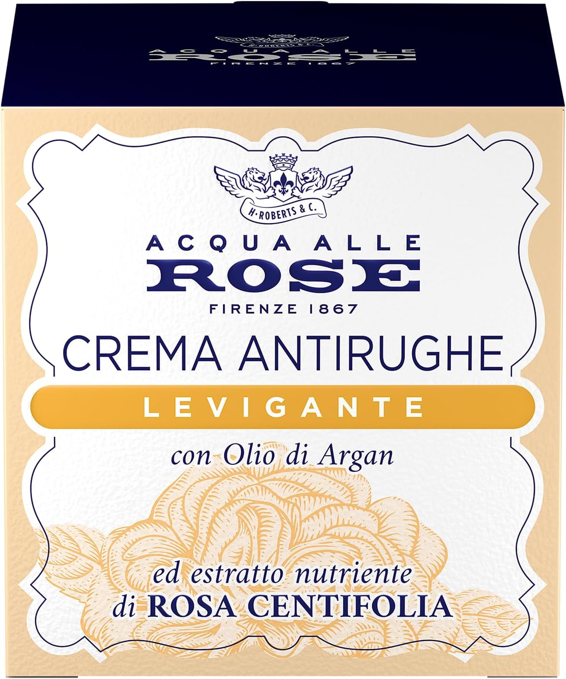 Acqua Alle Rose - Crema Antirughe Levigante Viso 50 ml