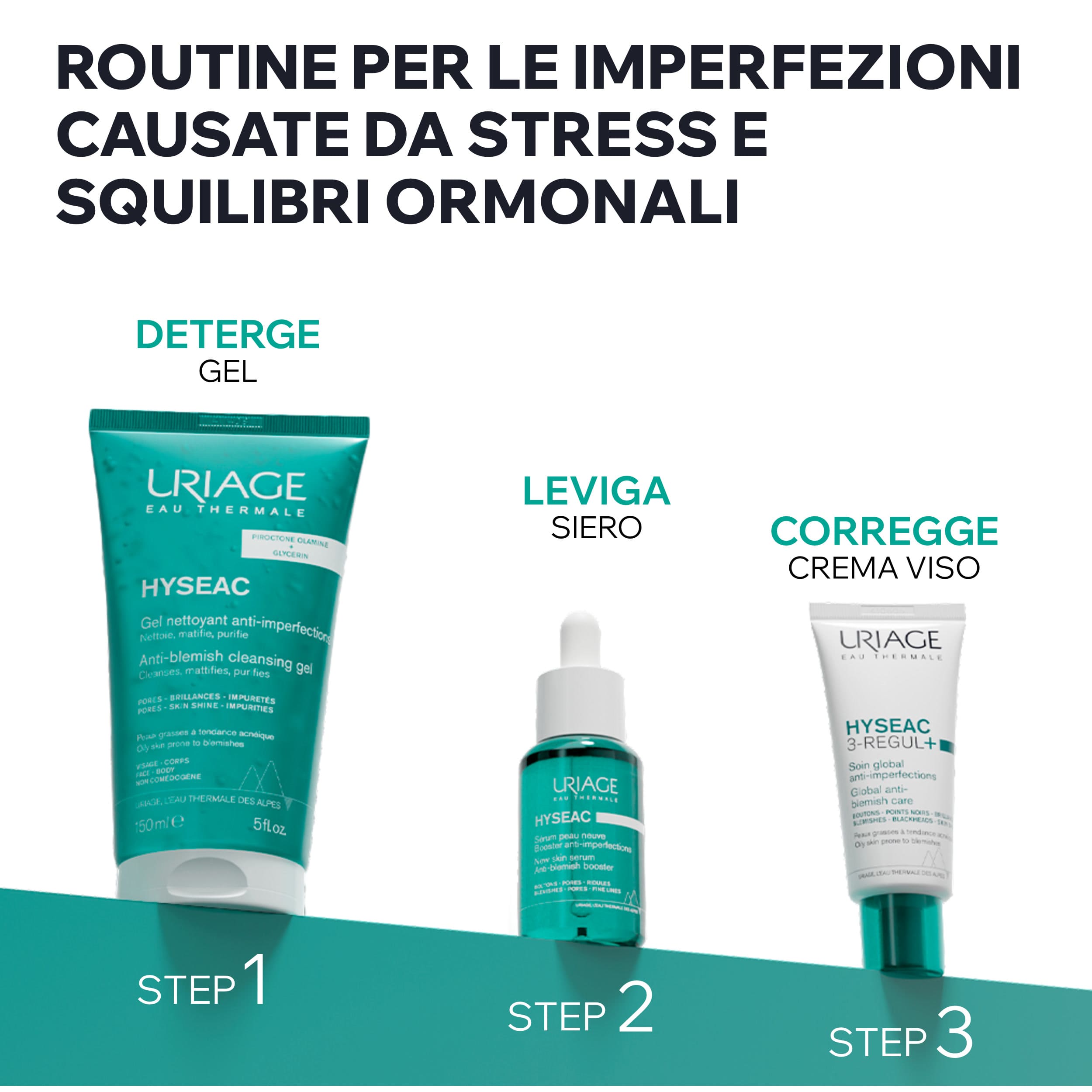 Uriage - Hyséac - Siero Pelle Nuova Booster Anti-Imperfezioni 30 ml