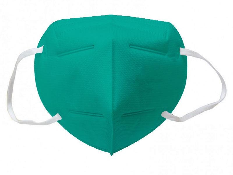 MASCHERINA FILTRANTE FFP2  M28 Made in Italy  Colore VERDE 1 pezzo