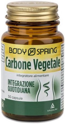 Body Spring Carbone Vegetale Integratore Gas Intestinali 50 Capsule Body Spring Carbone Vegetale Integratore Gas Intestinali 50 Capsule
