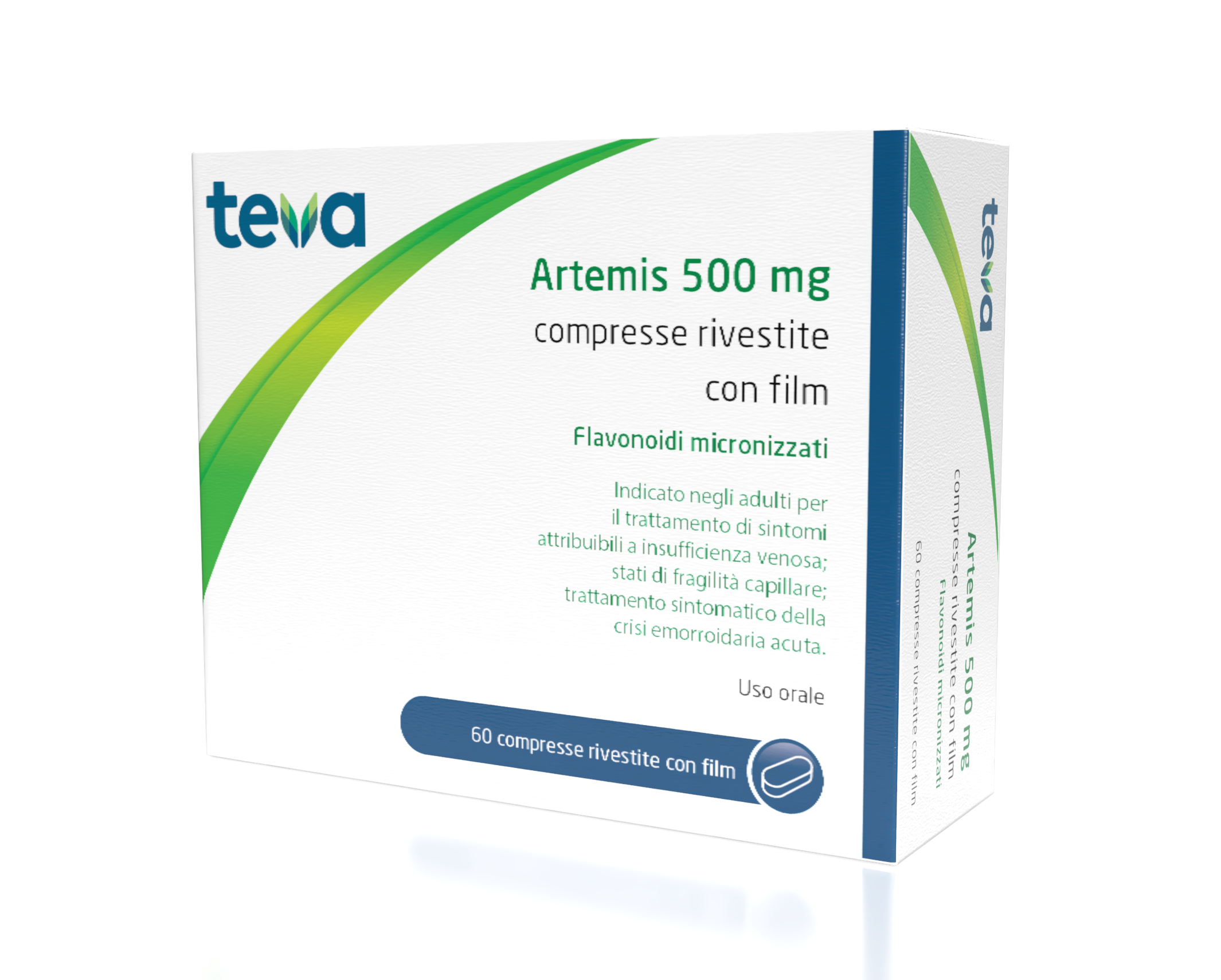 ARTEMIS*60CPR RIV 500MG