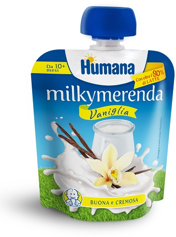 Humana Milkymerenda Bianca Con Latte 85 g Humana Milkymerenda Bianca Con Latte 85 g