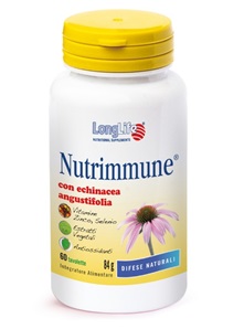 LongLife Nutrimmune Con Echinacea Angustifolia Integratore 60 Tavolette LongLife Nutrimmune Con Echinacea Angustifolia Integratore 60 Tavolette