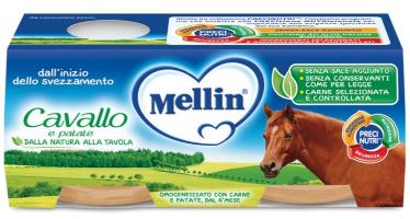 Mellin Omogeneizzato di Cavallo 2 x 120 g