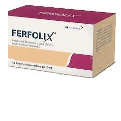 Ferfolix Integratore 10 Flaconcini 10 ml