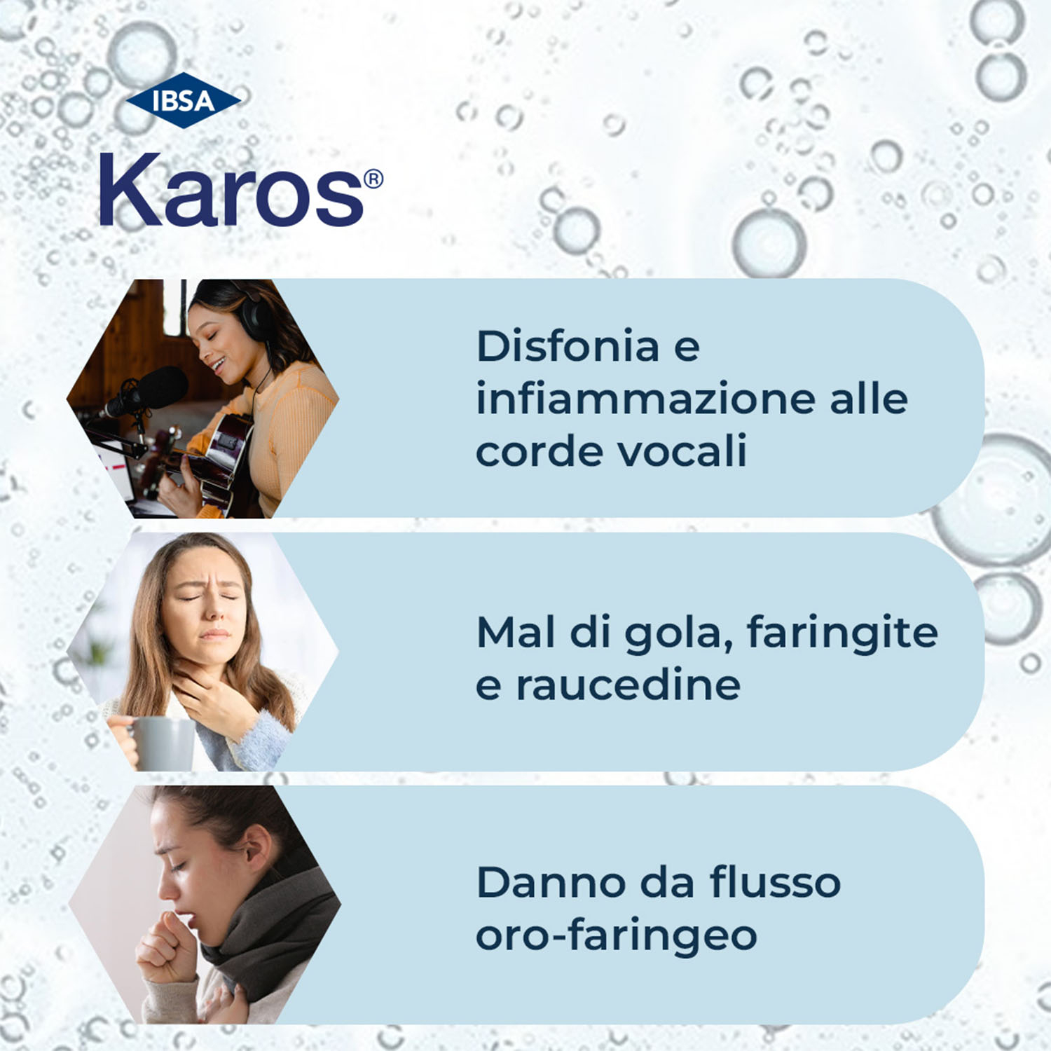 Karos Spray Orale 0,3% Infiammazione Gola 20 ml Karos Spray Orale 0,3% Infiammazione Gola 20 ml