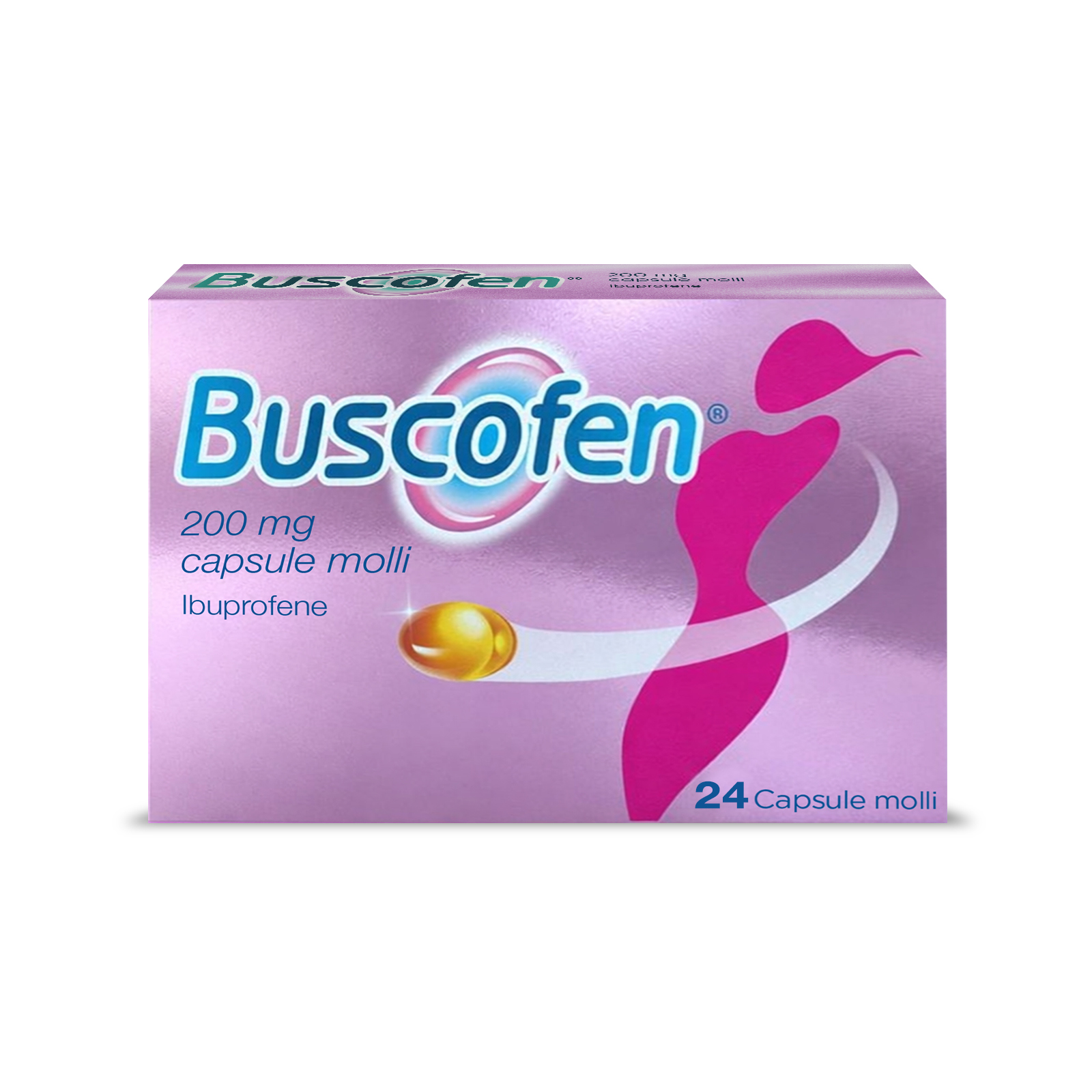 Buscofen - 24 capsule molli - 200 mg