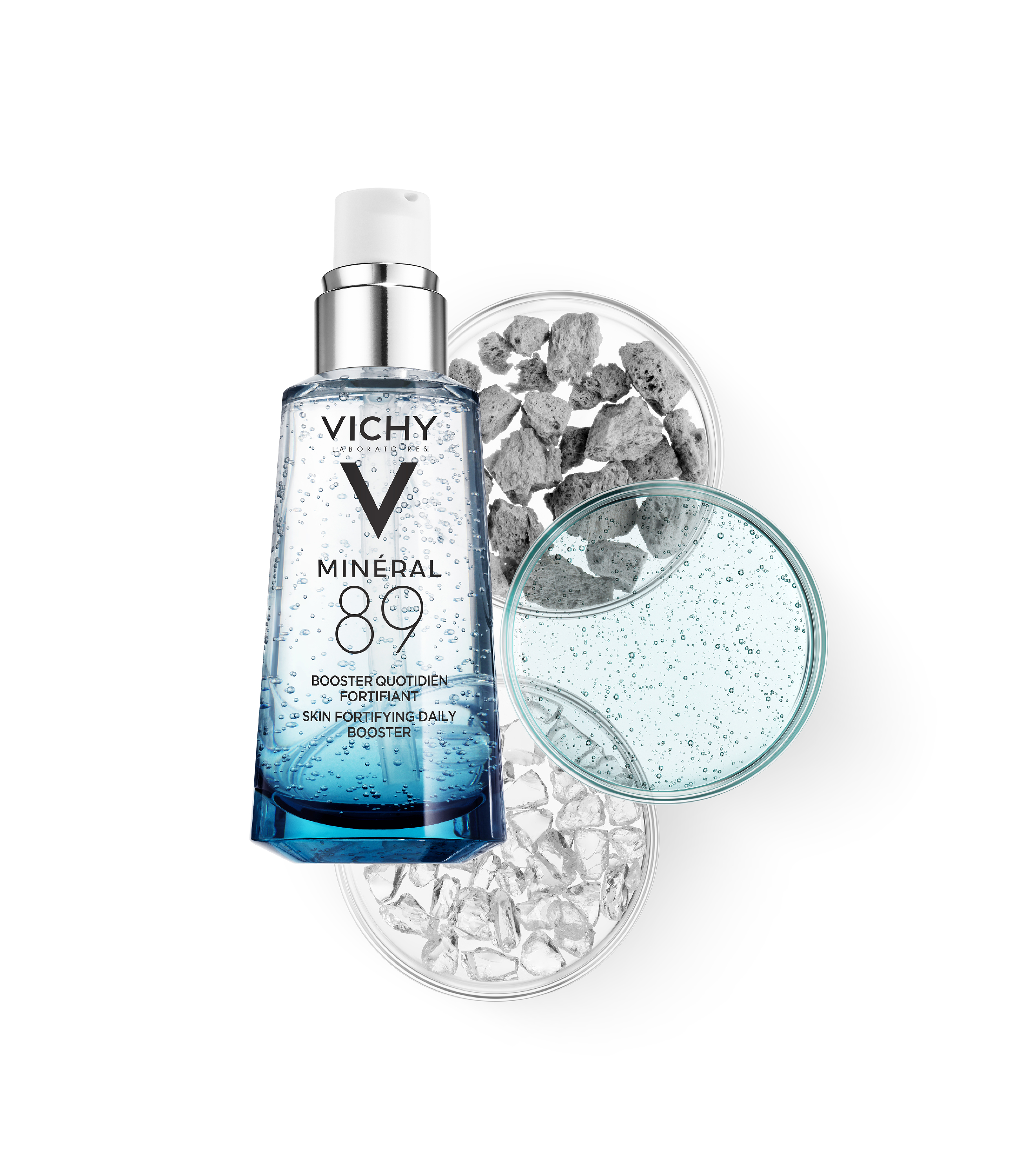 Vichy Minéral 89 - Booster Quotidiano Con Acido Ialuronico Fortificante E Rimpolpante 50 ml