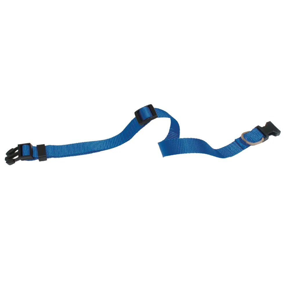 CROCI COLLARE NYLON REGOLABILE BLU 19MMx40/68CM (REF. C5MZ0312)