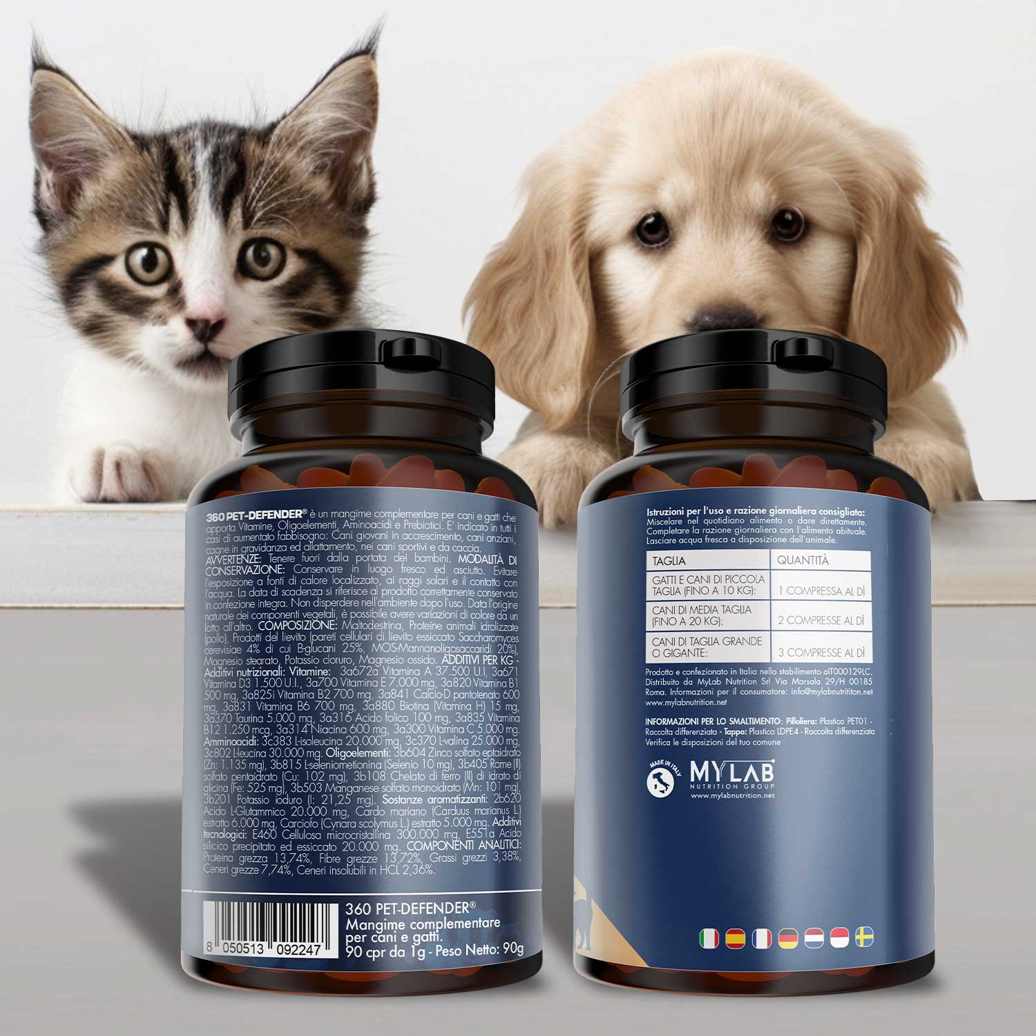 Suprapet 360 pet defender 90 compresse