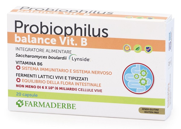 PROBIOPHILUS BALANCE VIT B 20