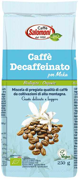 FIOR DI LOTO Caffï¿½ Decaff.Bio Macinato Moka