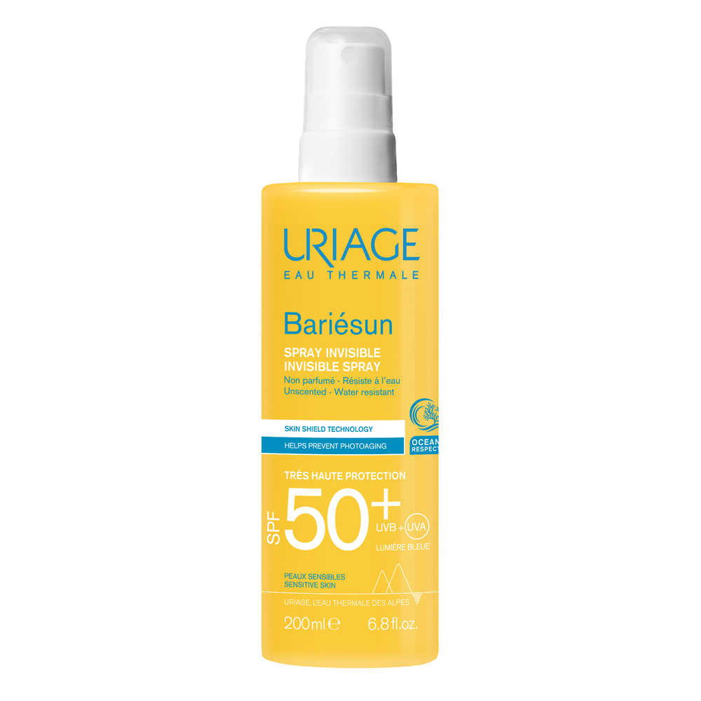 Uriage Bariesun Protezione Solare Invisibile Spray Senza Profumo SPF50+ Uriage Bariesun Protezione Solare Invisibile Spray Senza Profumo SPF50+