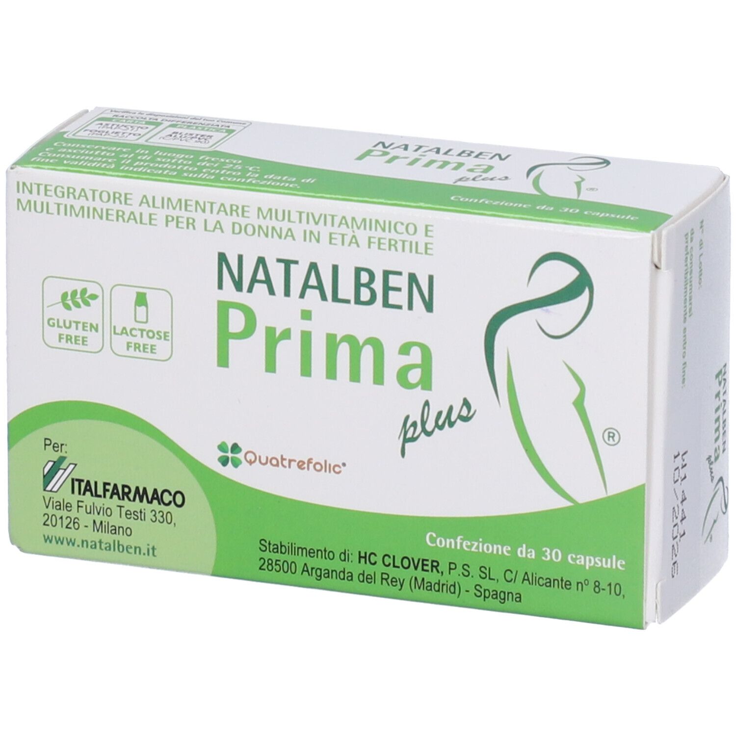 NATALBEN-PRIMA PLUS 30 Cps
