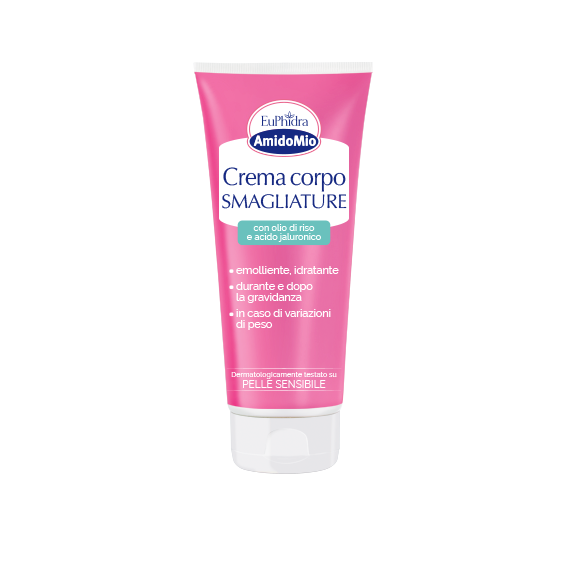 Euphidra AmidoMio Crema Corpo Smagliature - Elasticizzante ed idratante - 200 ml Euphidra AmidoMio Crema Corpo Smagliature - Elasticizzante ed idratante - 200 ml