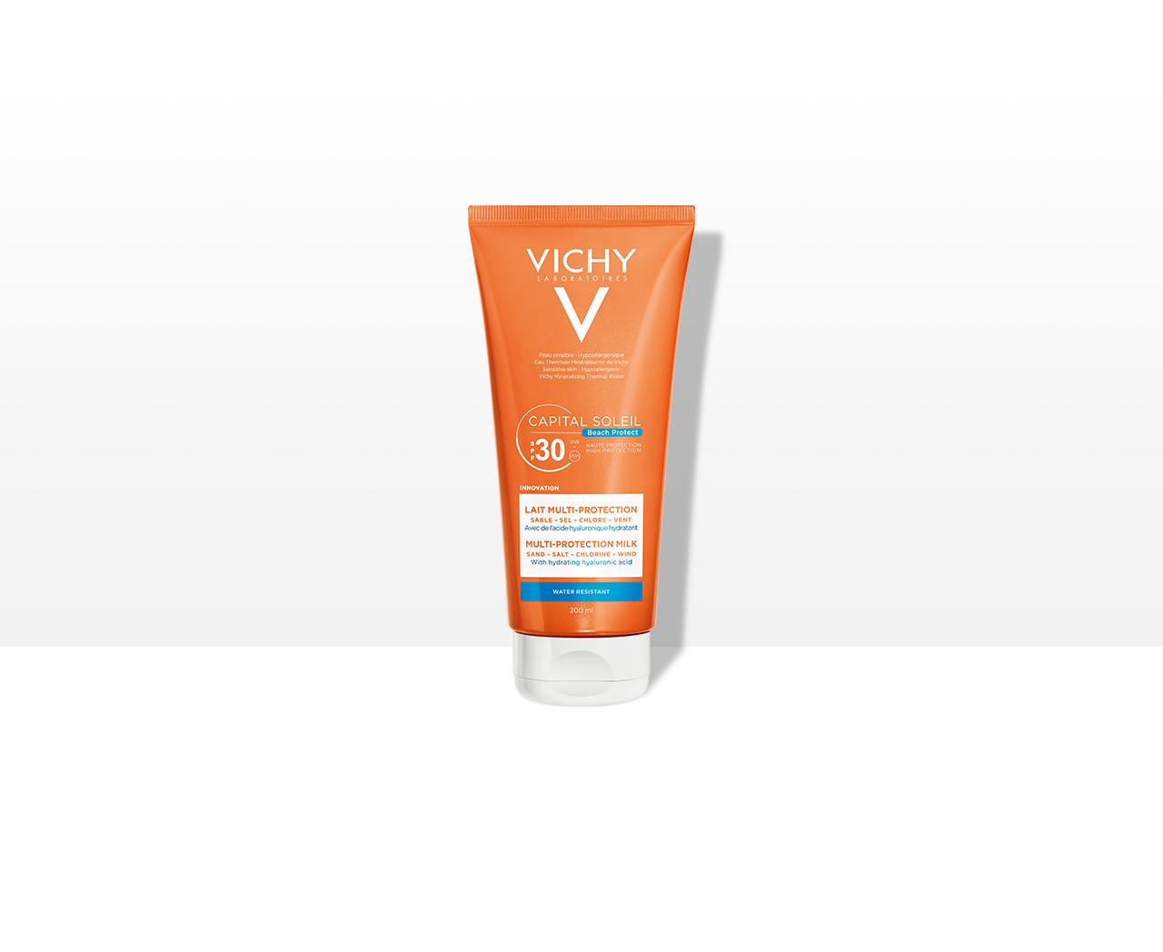 Vichy Capital Soleil Beach Protect SPF 30 - Latte solare multi-protezione corpo - 200 ml