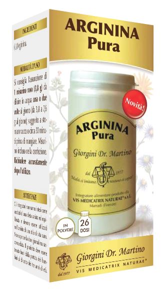 ARGININA PURA POLV SOLUB 100G ARGININA PURA POLV SOLUB 100G