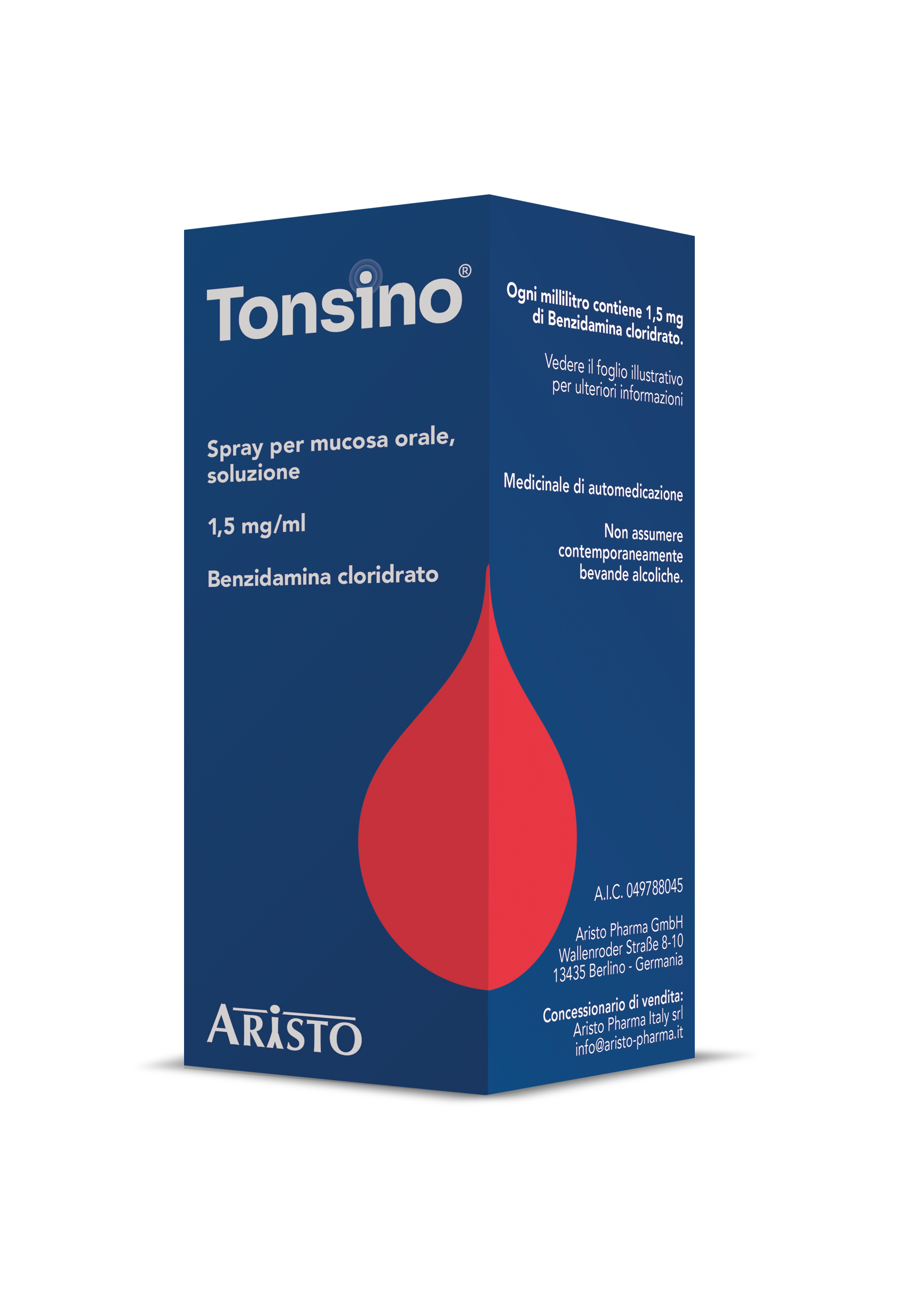 TONSINO*OS SPRAY 1,5MG/ML 30ML