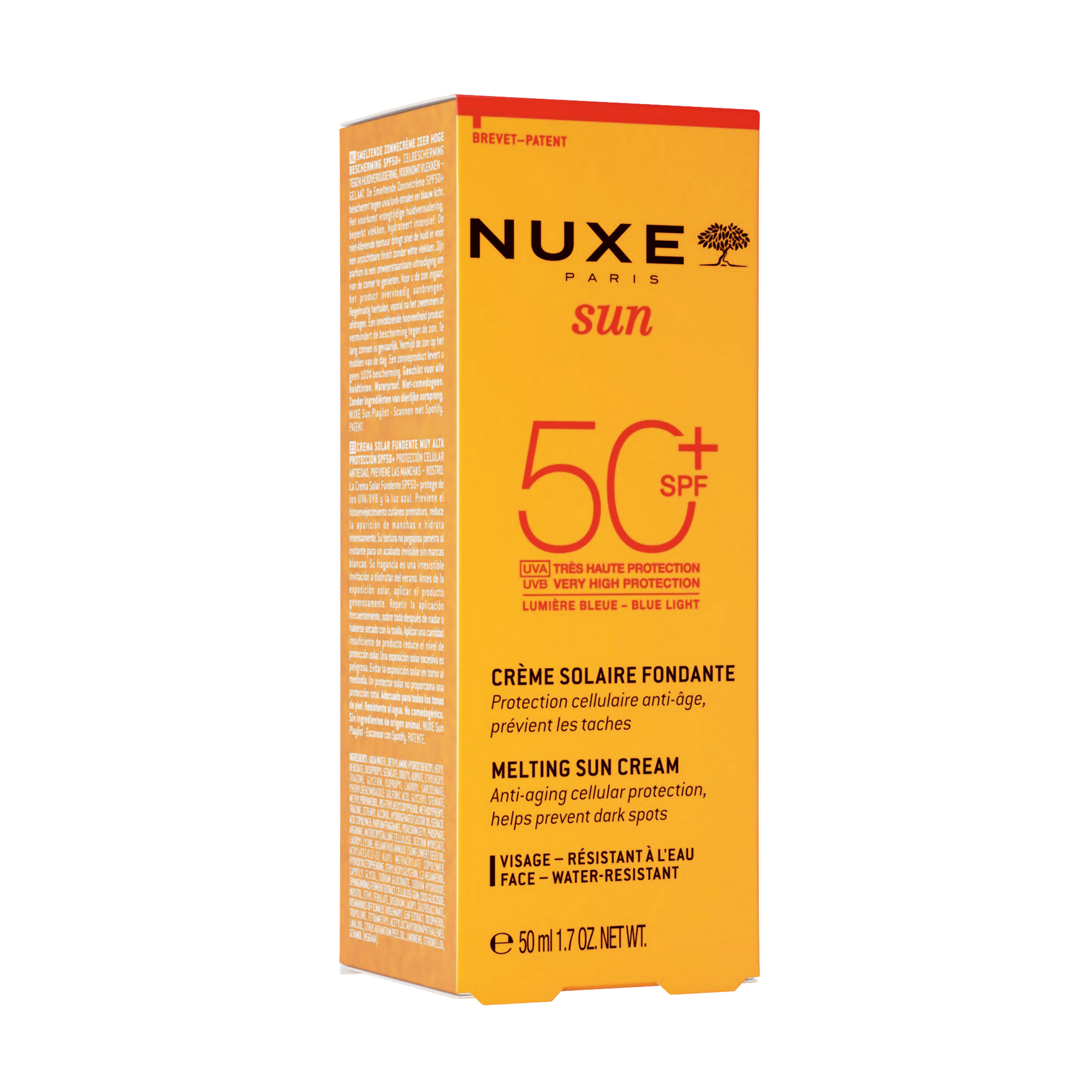 Nuxe - Sun - Crema Solare Anti-Età SPF50+ Viso 50 ml