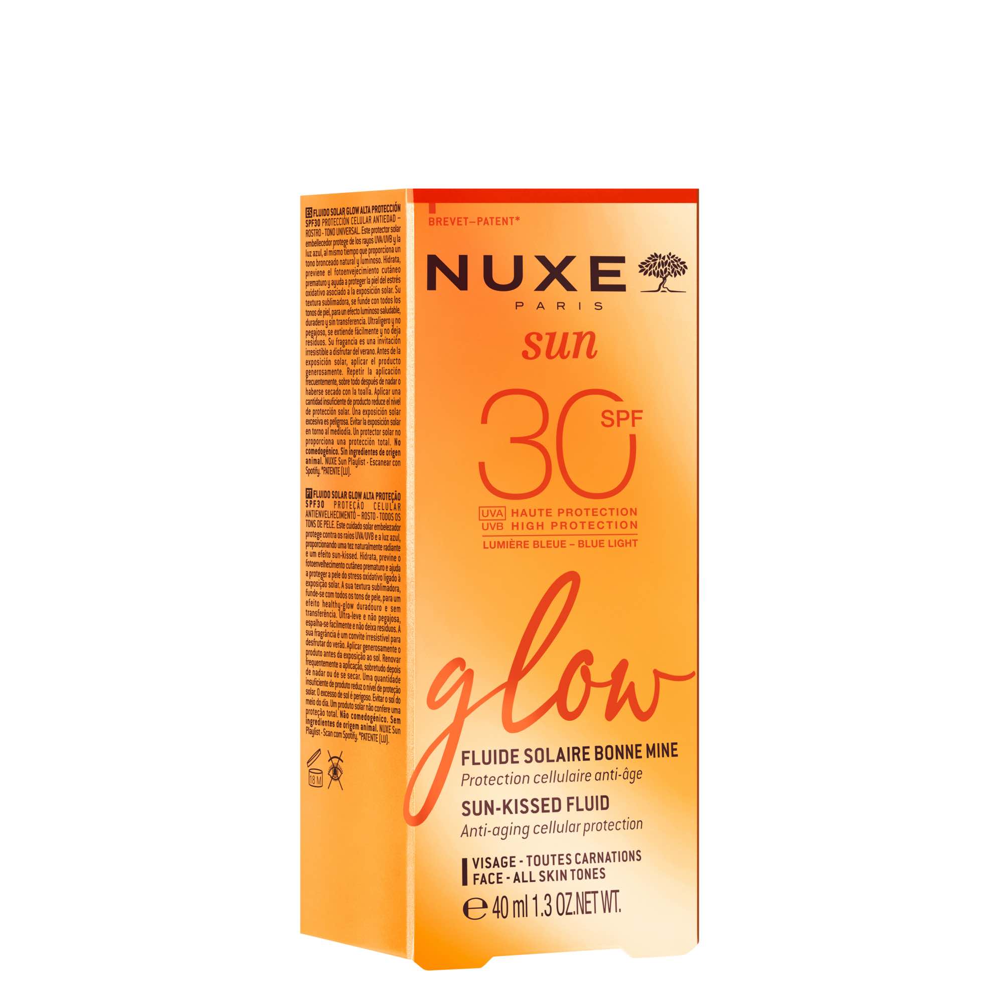 NUXE SUN FLUID GLOW 30 40ML
