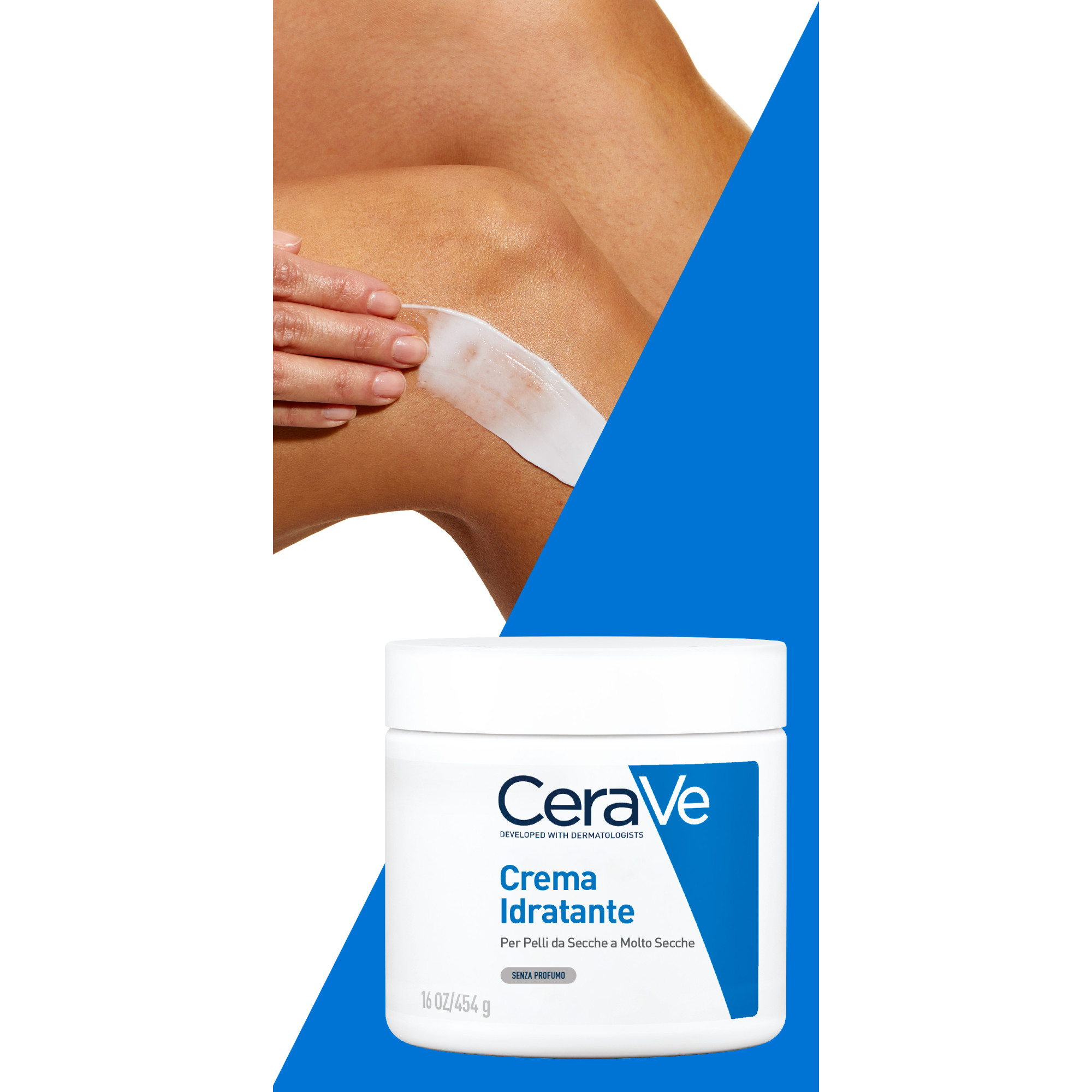 CeraVe Lozione Idratante Intensiva per Pelle Secca e Molto Secca con Sensazione di Prurito, con Hydro-Urea e Burro di Karité, idrata intensamente la pelle e da sollievo immediato alla sensazione di prurito, 473 ml