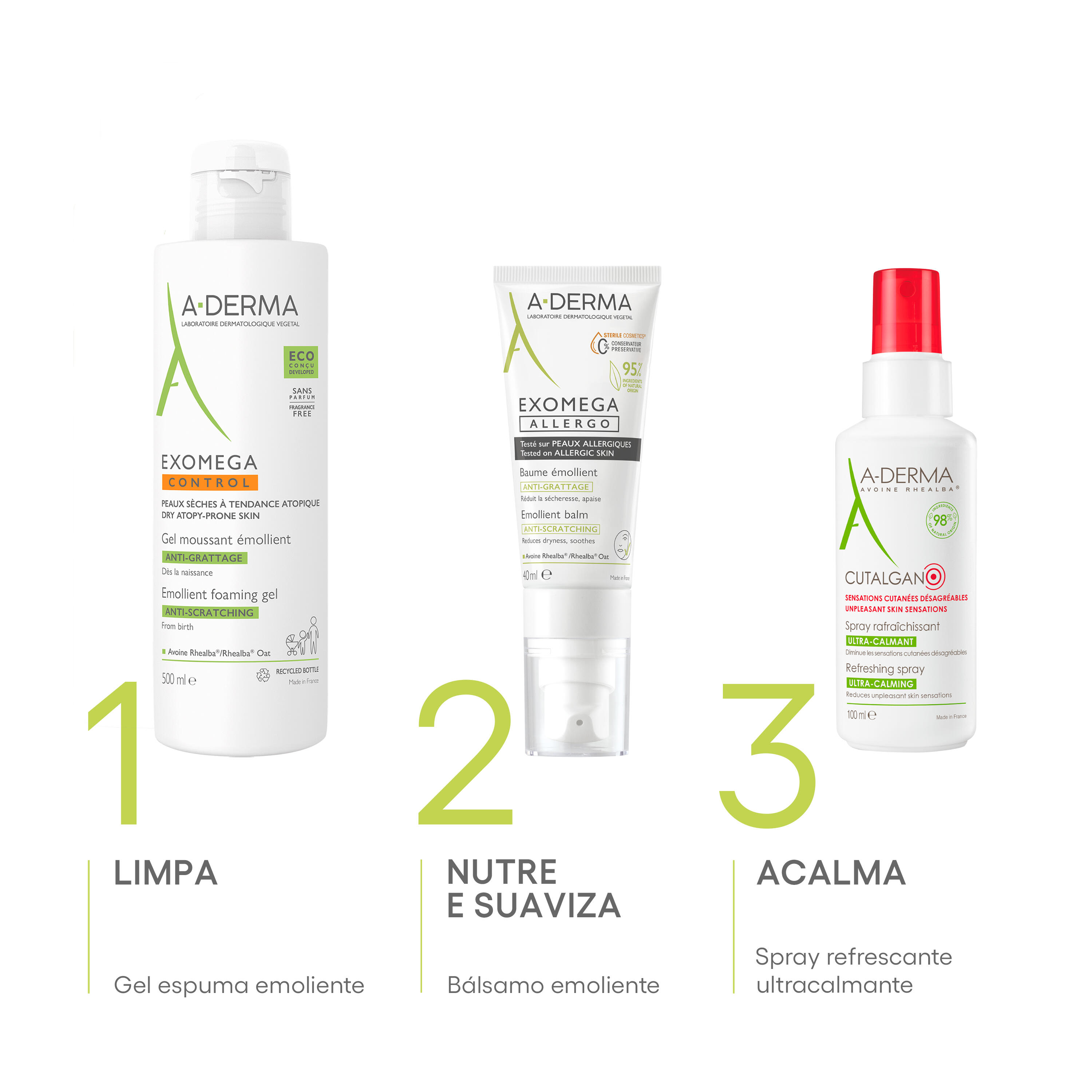 A-Derma Exomega Allergo - Balsamo Emolliente 200 ml