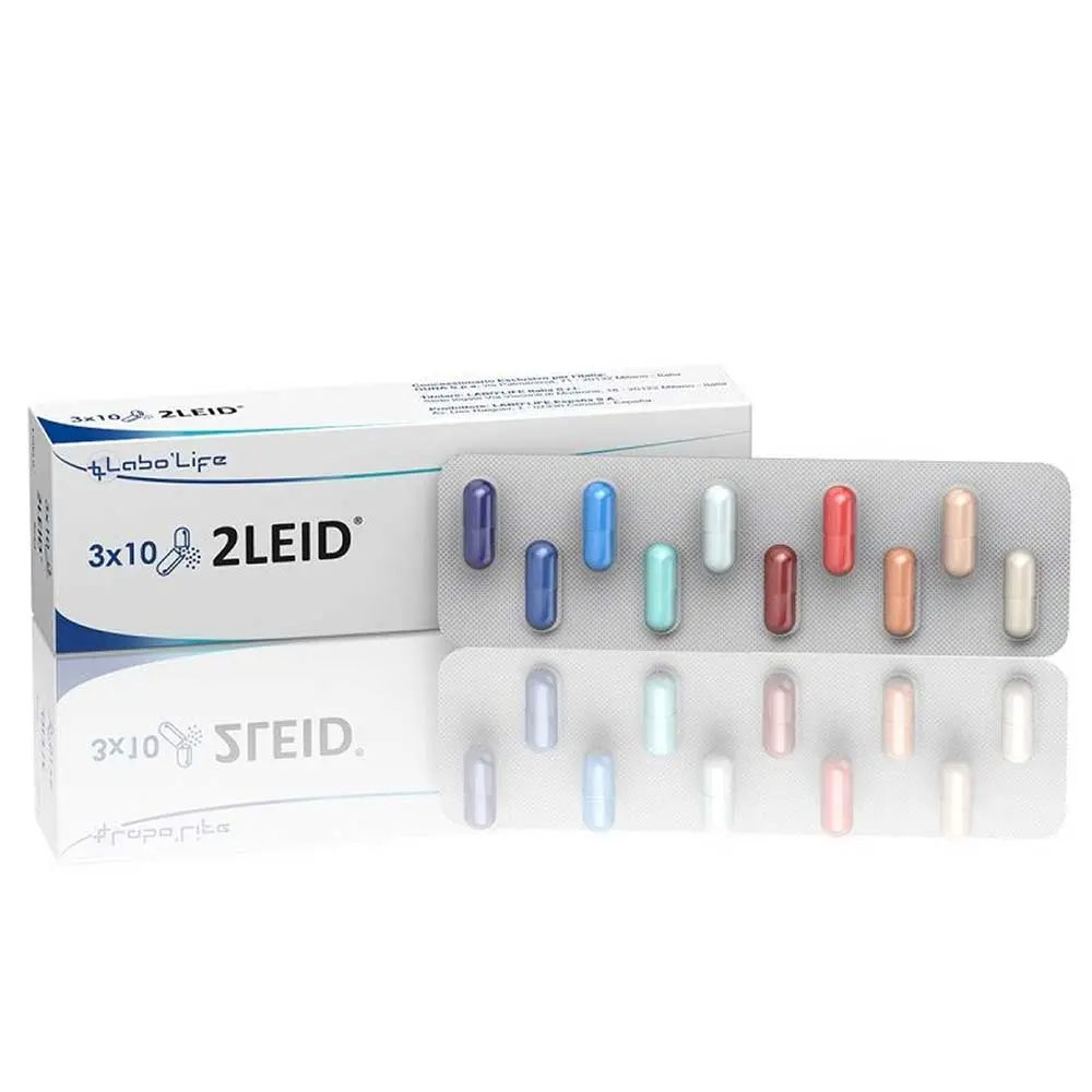 Labo'Life 2LEID Medicinale Omeopatico in Granuli Microimmunoterapia, 30 Capsule