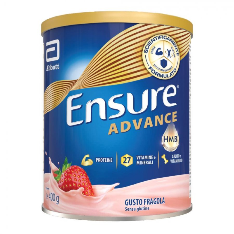 Ensure Advance –Formula Nutrivigor Integratore Alimentare Proteico Fragola 400g Ensure Advance –Formula Nutrivigor Integratore Alimentare Proteico Fragola 400g