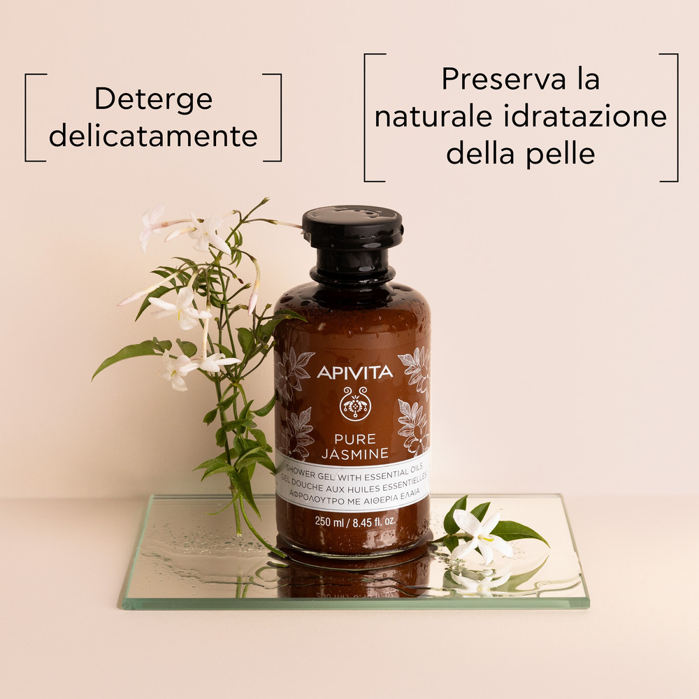 Apivita Gel Doccia Pure Jasmine al Gelsomino 250ml