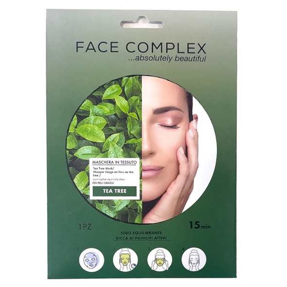 F COMPLEX MASK TESSUTO TEA TREE