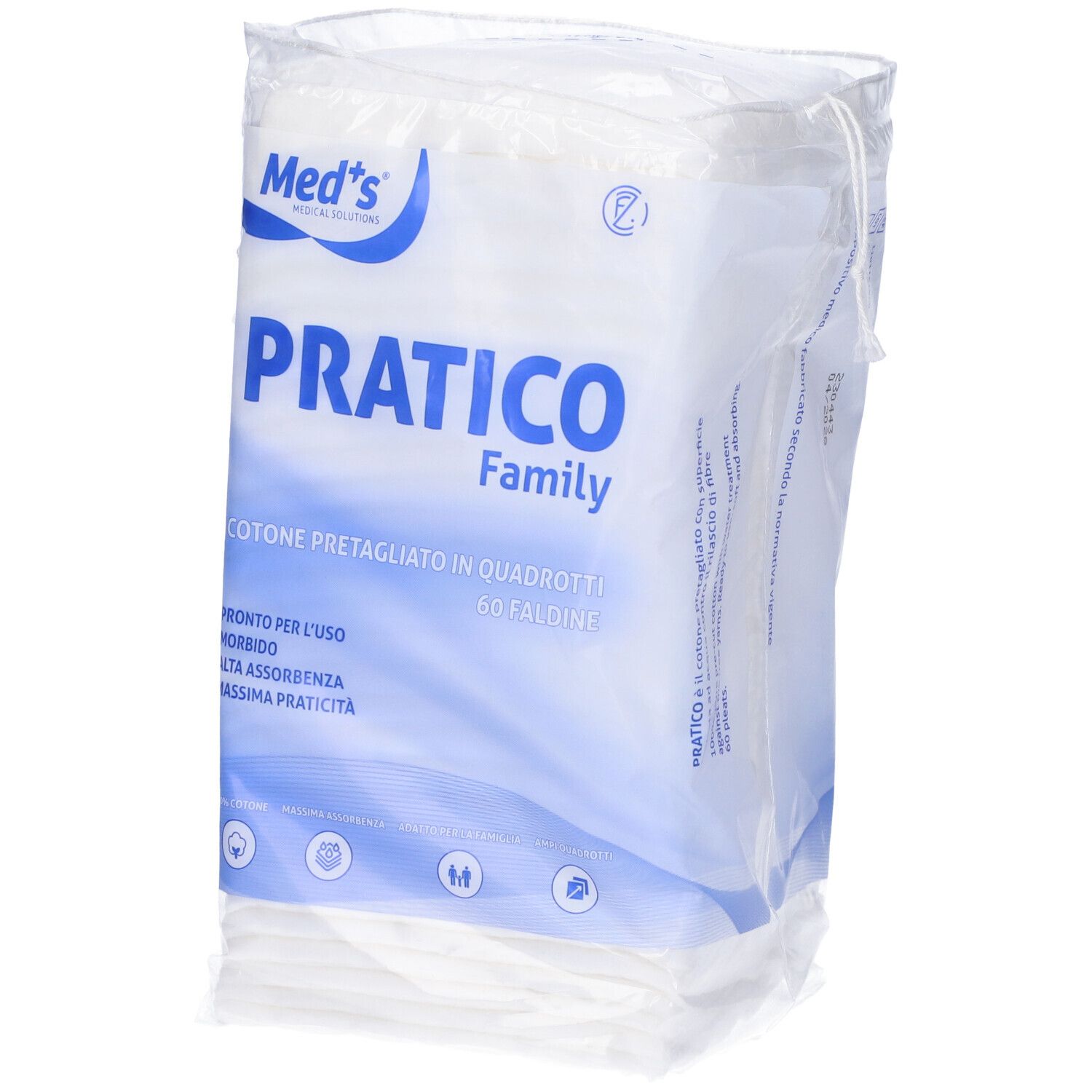 Farmac-Zabban Family Cotone Pretagliato 10 x 10 cm