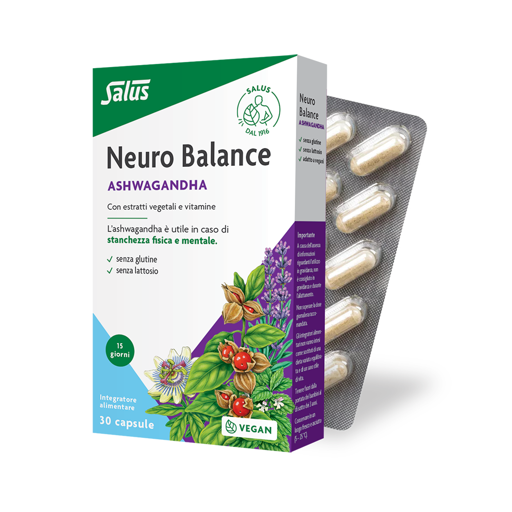 Salus - Neuro Balance 30 Capsule - Integratore Per Il Sistema Nervoso