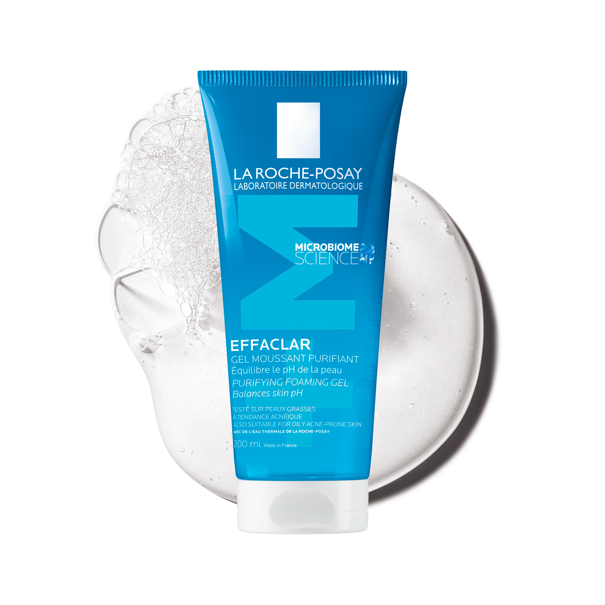 La Roche-Posay Effaclar - Gel Mousse Purificante Per Pelle Grassa E Sensibile 200 ml