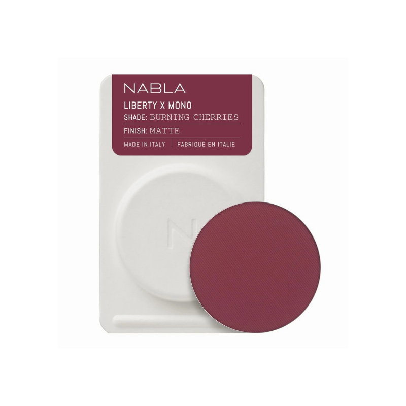 Nabla Liberty X Mono Finish Matte - Ombretto Mono Shade Burning Cherries