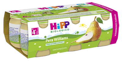 Hipp Biologico Omogeneizzato Pera Wiallms  2x80g Hipp Biologico Omogeneizzato Pera Wiallms  2x80g
