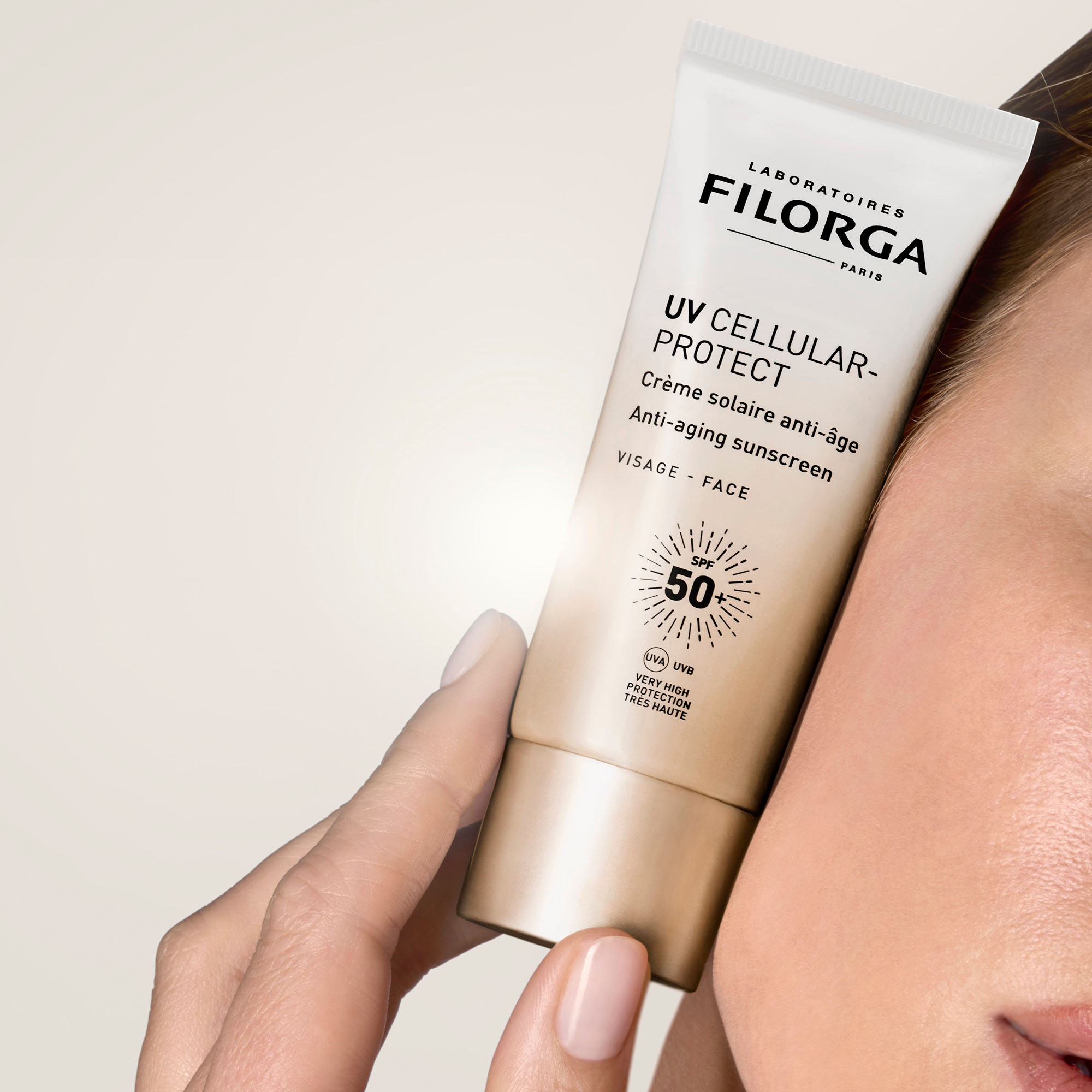 Filorga - Uv Cellular-Protect Face SPF50+ - Protezione Solare Anti-Età Viso 40 ml