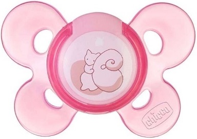 Chicco Succhietto Comfort Caucciu Girl 0-6 Mesi