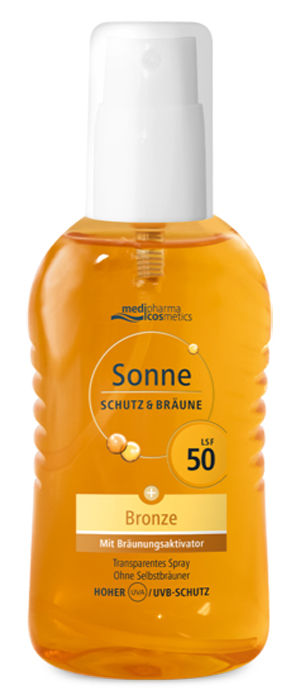 Medipharma Cosmetics - Sonne Attivatore Solare Bronze SPF 50 - 200 ml