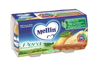 Mellin Omogeneizzato Di Frutta Pera 2 x 100 g Mellin Omogeneizzato Di Frutta Pera 2 x 100 g