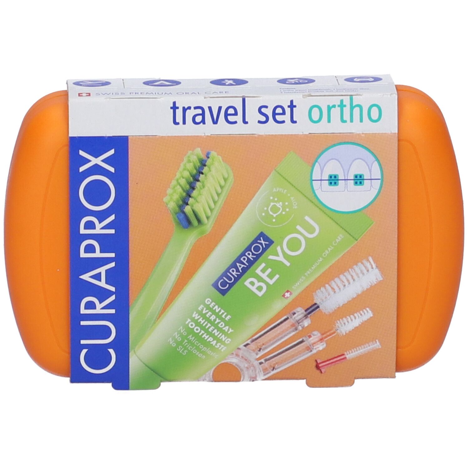 CURAPROX TRAVEL SET ORTHO ORAN