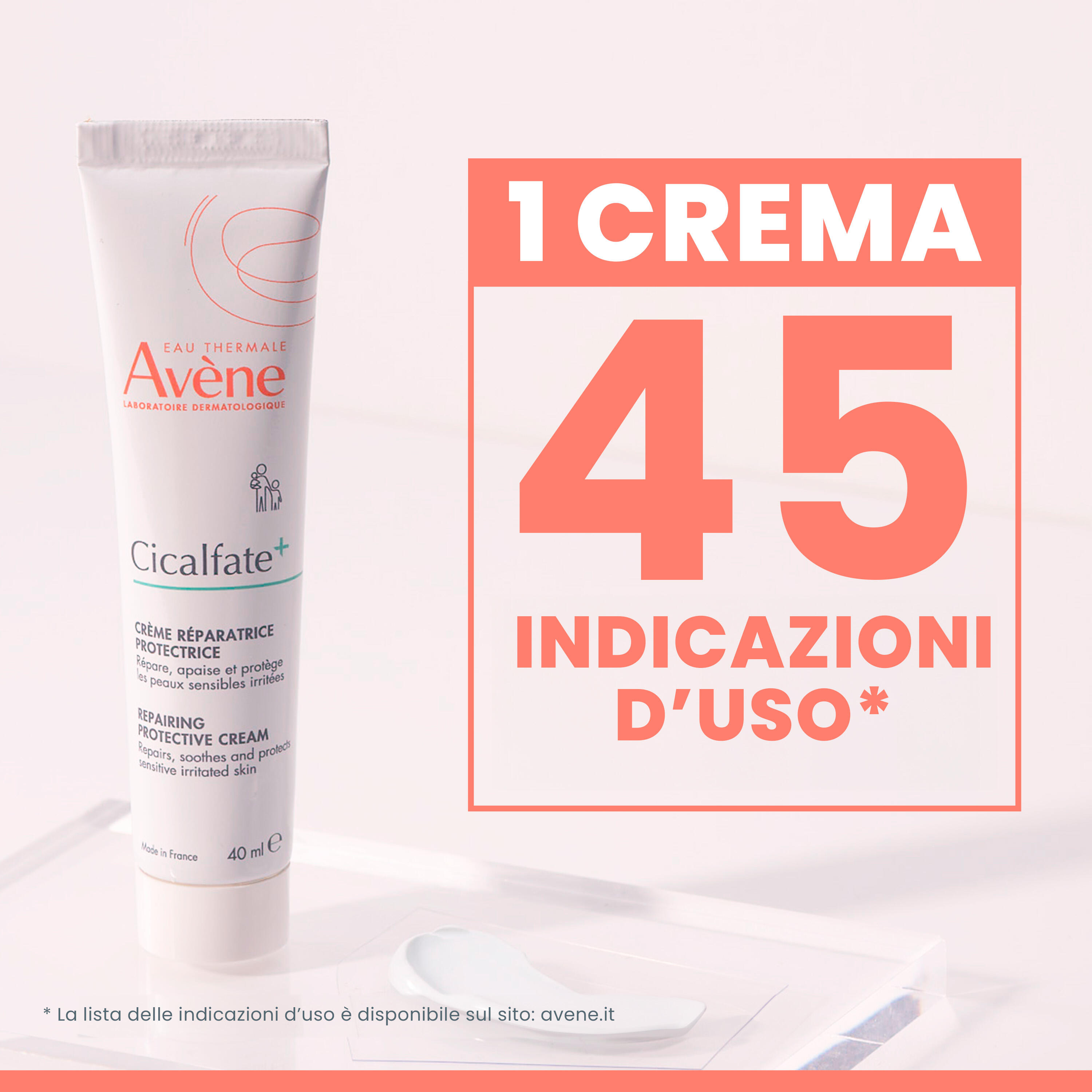 Avène Cicalfate+ - Crema Ristrutturante Protettiva Per Pelle Fragilizzata 40 ml