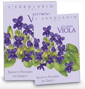 L'erbolario Accordo Viola Sacchetto profumato per cassetti